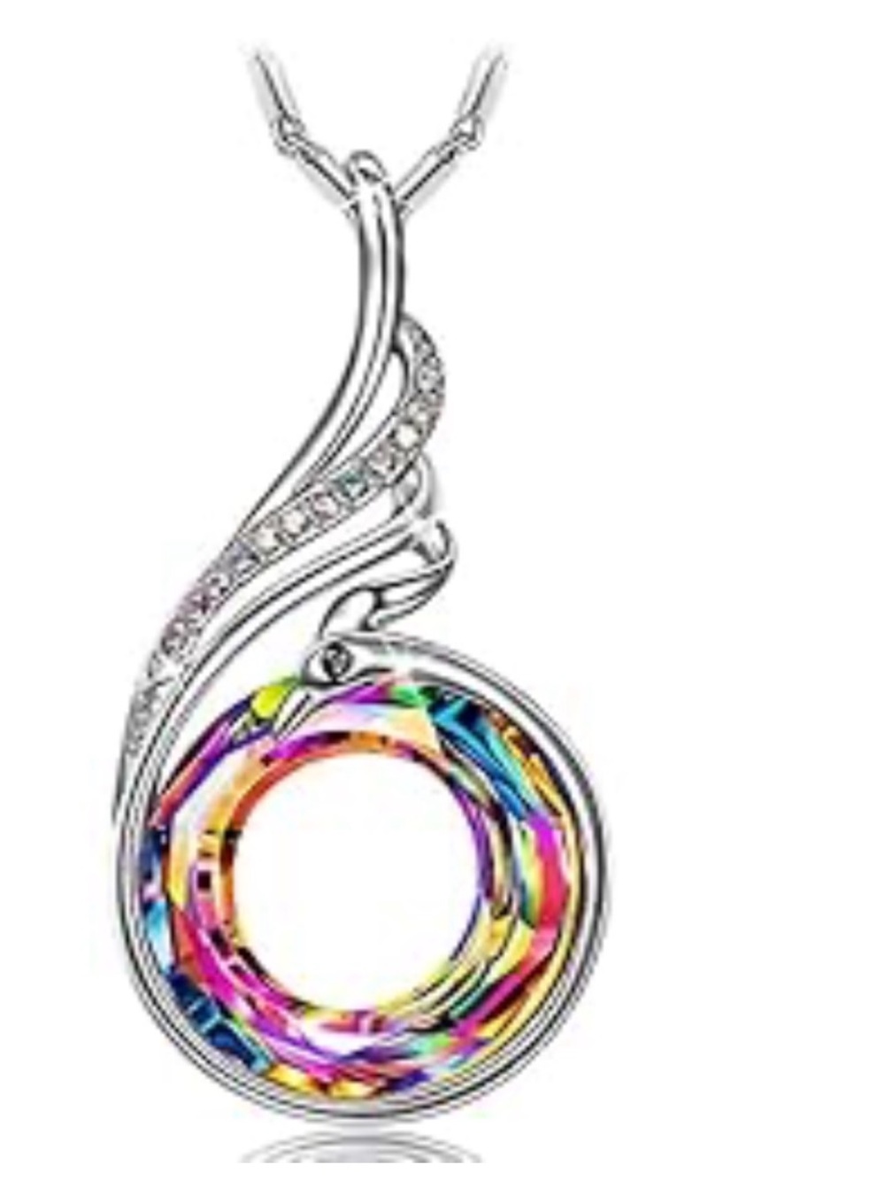 Kate Lynn “Rise from the ashes” Phoenix Pendant w/Austrian Crystals NWT